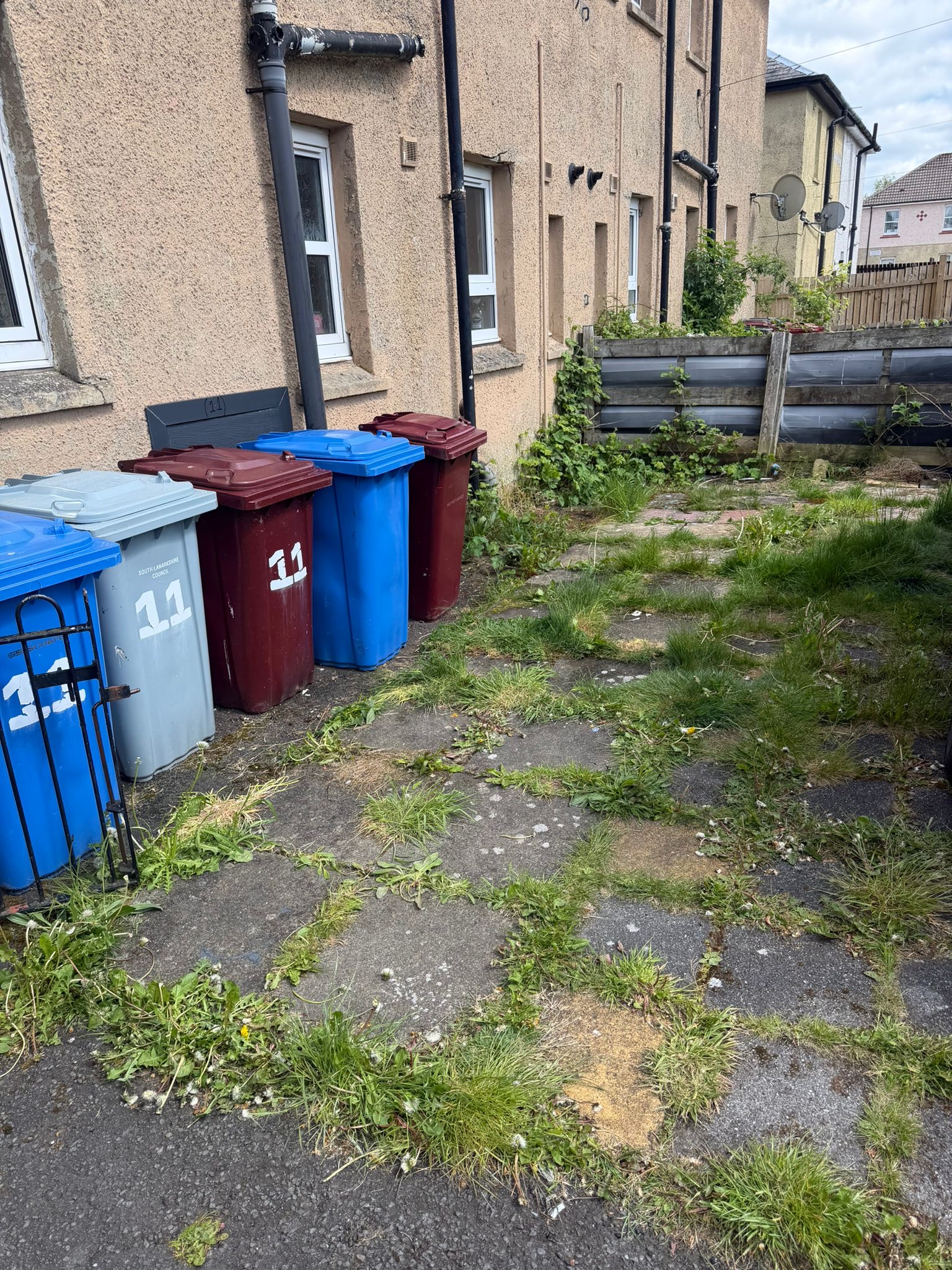 After Household Waste Removal + Bins Emptied - Larkhall